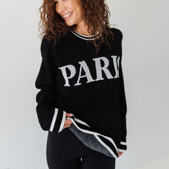 The Adventure Sweater | Paris Graphic Knit | Show Me Your Mumu - Picture 5 of 9